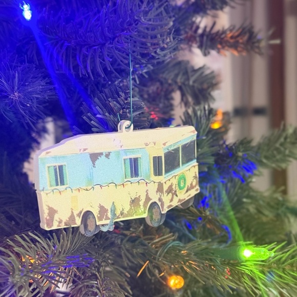 Vintage 1981 Camper Holiday Ornament